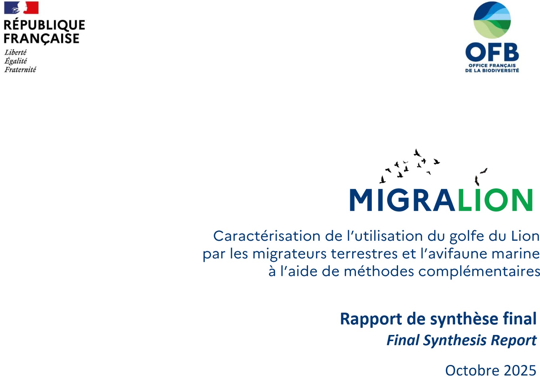 Rapport de synthèse finale MIGRALION